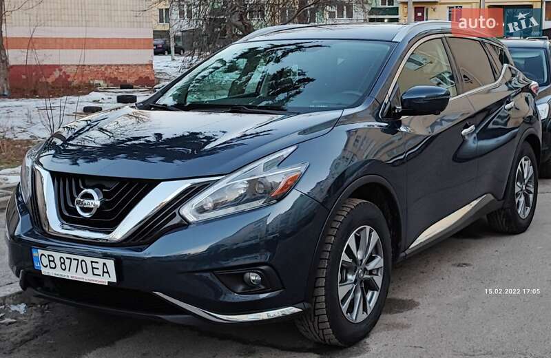 Позашляховик / Кросовер Nissan Murano 2018 в Чернігові