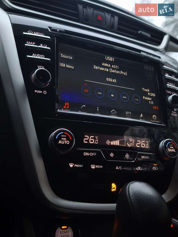 Позашляховик / Кросовер Nissan Murano 2017 в Нових Санжарах