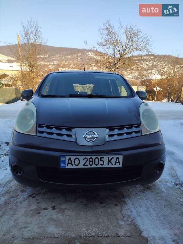2006 Nissan Note, VIN SJNFCAE11U1060858:plate — фото 1 (autoria)