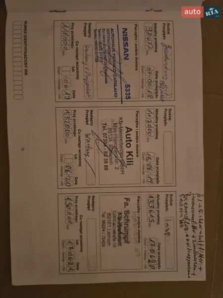 Хэтчбек Nissan Note 2010 в Луцке документ