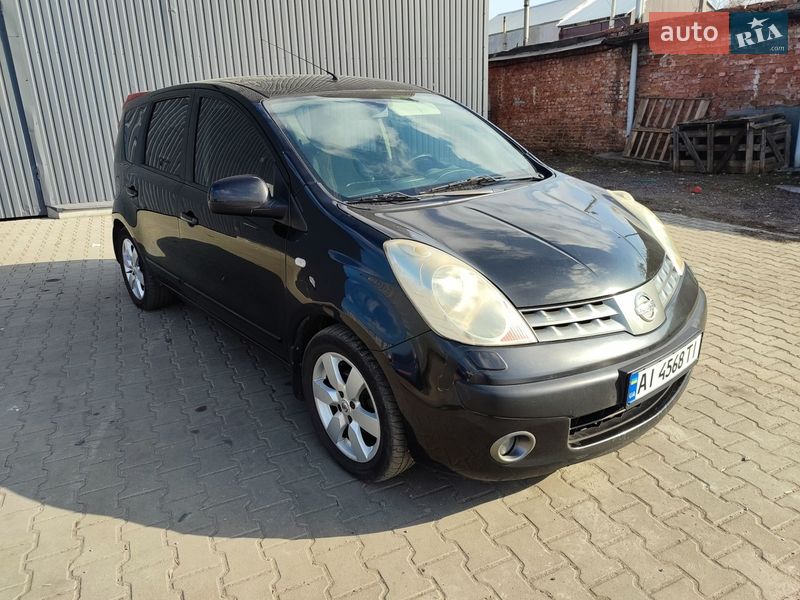 2007 Nissan Note, VIN SJNFCAE11U1144928:plate — фото 1 (autoria)