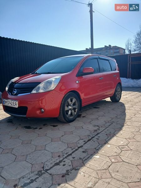 2010 Nissan Note, VIN SJNFDAE11U2099553:plate — фото 1 (autoria)