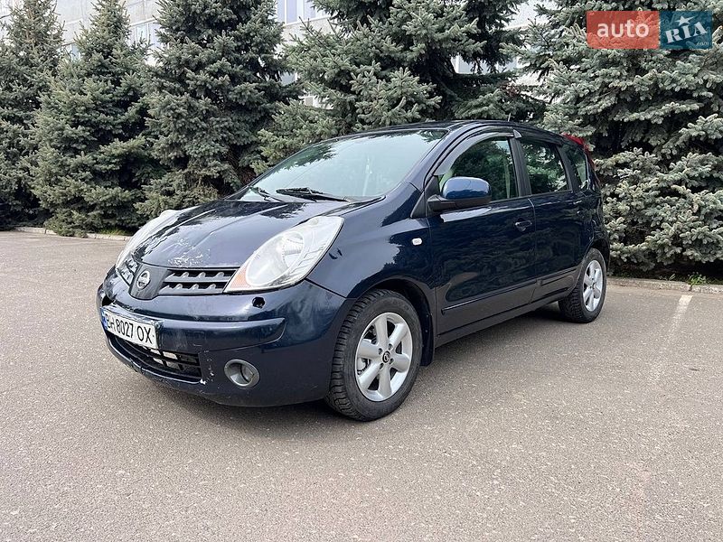 2008 Nissan Note, VIN SJNFCAE11U1278325:plate — фото 1 (autoria)
