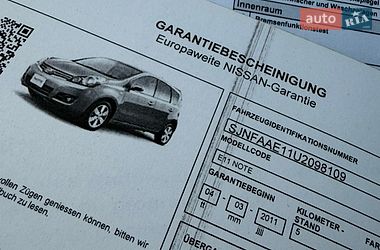 Хэтчбек Nissan Note 2011 в Виннице