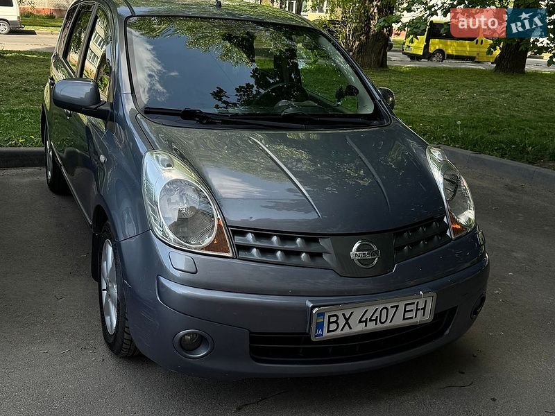 2007 Nissan Note, VIN SJNFCAE11U1156194:plate — фото 1 (autoria)
