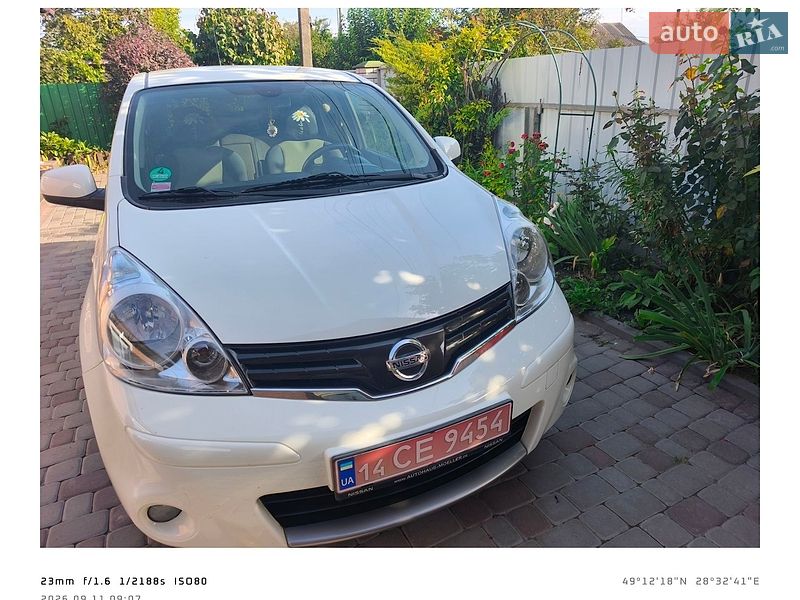 Хэтчбек Nissan Note 2011 в Виннице