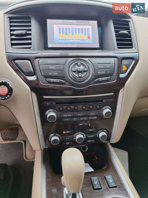 Внедорожник / Кроссовер Nissan Pathfinder 2015 в Кривом Роге фото 7 Внедорожник / Кроссовер Nissan Pathfinder 2015 в Кривом Роге