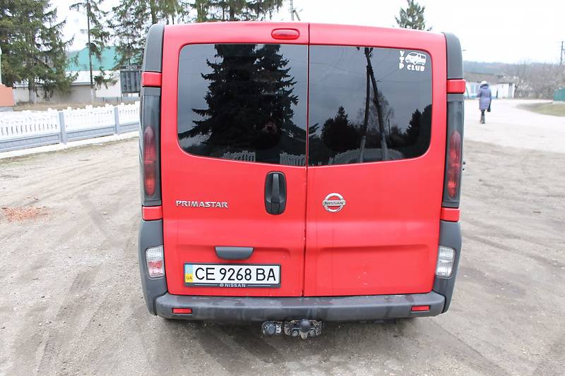 Мінівен Nissan Primastar 2004 в Чернівцях