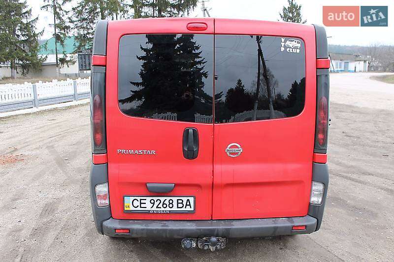 Мінівен Nissan Primastar 2004 в Чернівцях