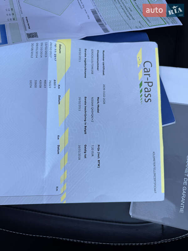 Внедорожник / Кроссовер Nissan Qashqai+2 2011 в Стрые