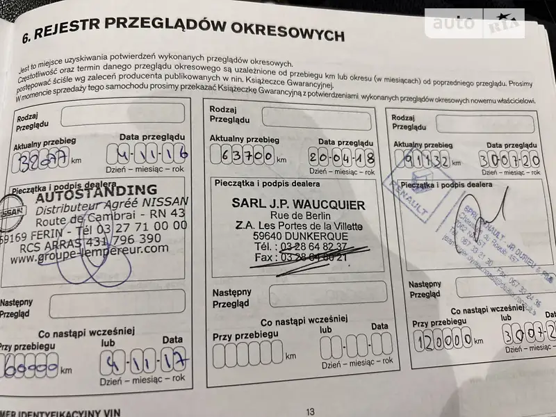 Внедорожник / Кроссовер Nissan Qashqai 2015 в Черновцах документ