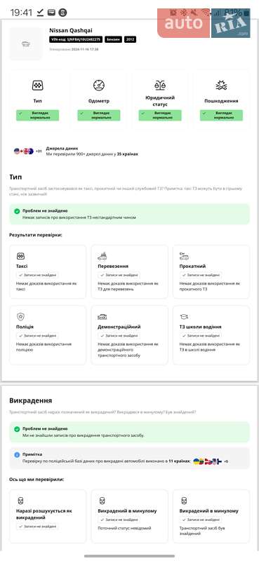 Внедорожник / Кроссовер Nissan Qashqai 2012 в Полтаве