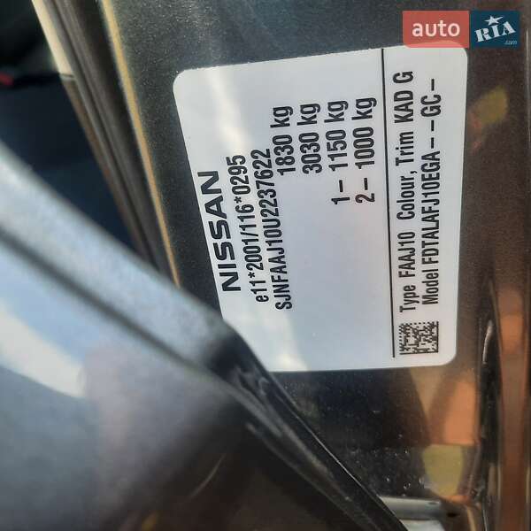 Внедорожник / Кроссовер Nissan Qashqai 2011 в Кременчуге