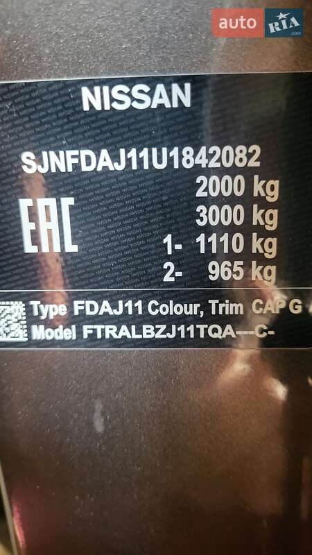 Внедорожник / Кроссовер Nissan Qashqai 2016 в Киеве