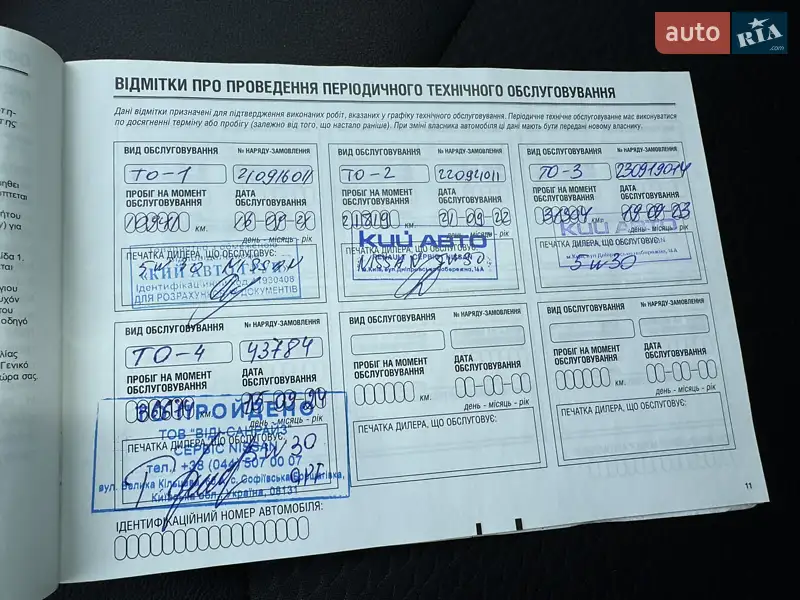 Внедорожник / Кроссовер Nissan Qashqai 2020 в Киеве документ