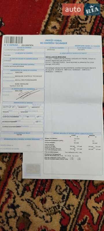 Позашляховик / Кросовер Nissan Qashqai 2012 в Луцьку