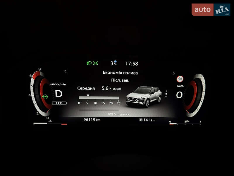 Внедорожник / Кроссовер Nissan Qashqai 2023 в Киеве