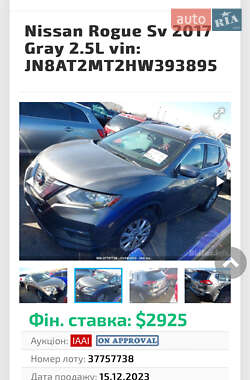 Позашляховик / Кросовер Nissan Rogue 2017 в 