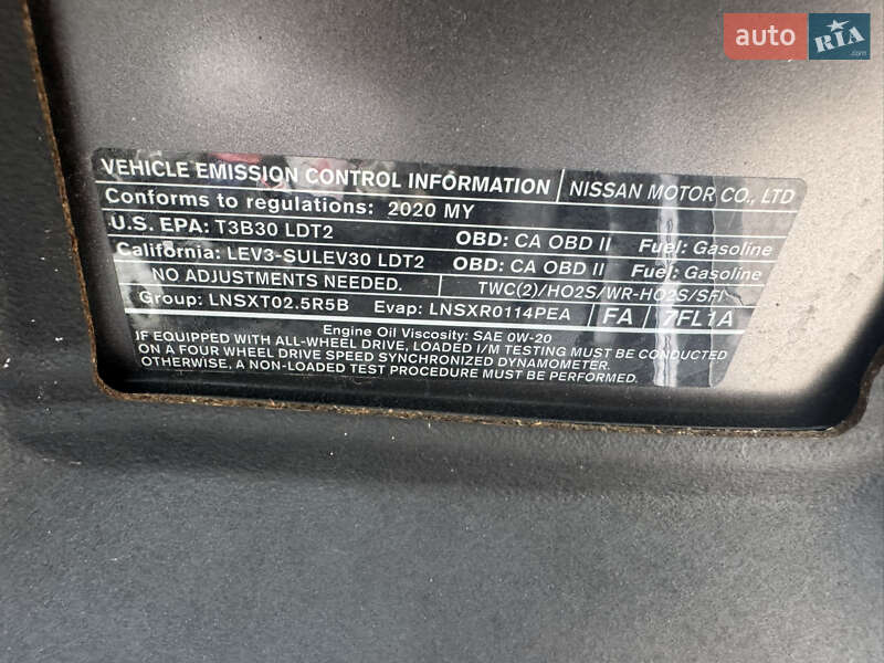 Внедорожник / Кроссовер Nissan Rogue 2019 в Полтаве