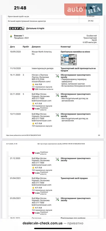 Позашляховик / Кросовер Nissan Rogue 2021 в Білій Церкві документ