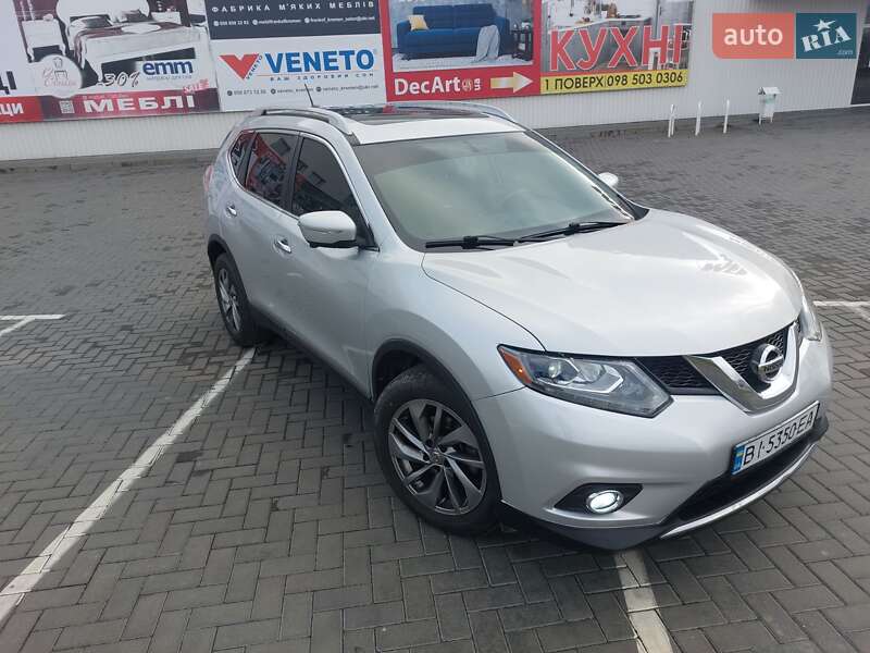 Внедорожник / Кроссовер Nissan Rogue 2015 в Кременчуге