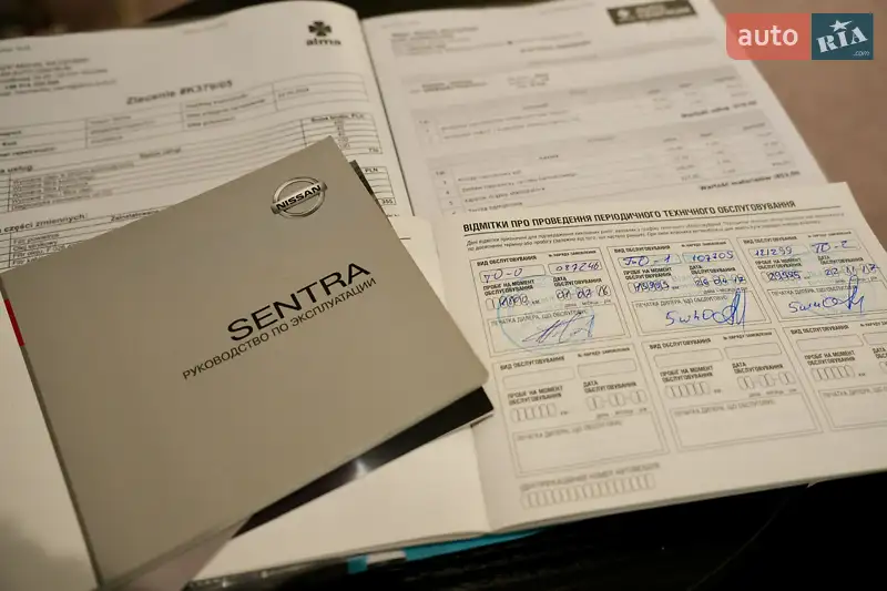 Седан Nissan Sentra 2015 в Киеве документ