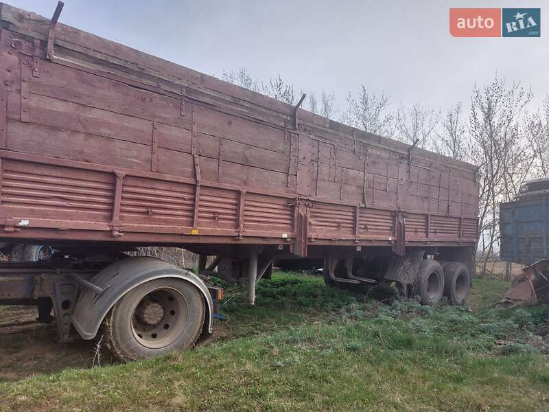 Бортовой полуприцеп ОДАЗ 9370 1991 в Томашполе