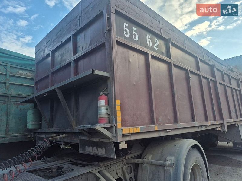 Бортовой полуприцеп ОДАЗ 9370 1989 в Томашполе