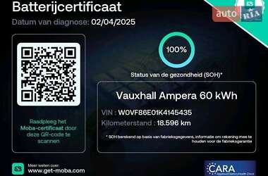 Хетчбек Opel Ampera-e 2020 в 