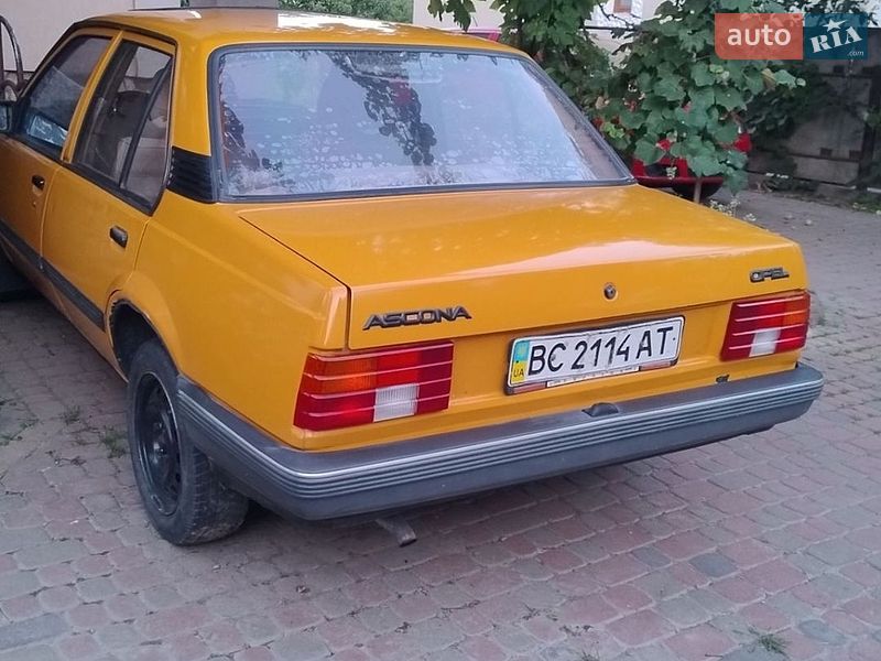 Седан Opel Ascona 1986 в Добротворе фото 3 Седан Opel Ascona 1986 в Добротворе