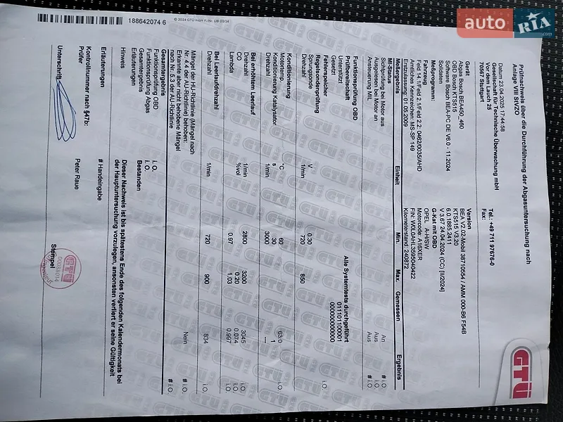 Универсал Opel Astra 2009 в Луцке документ