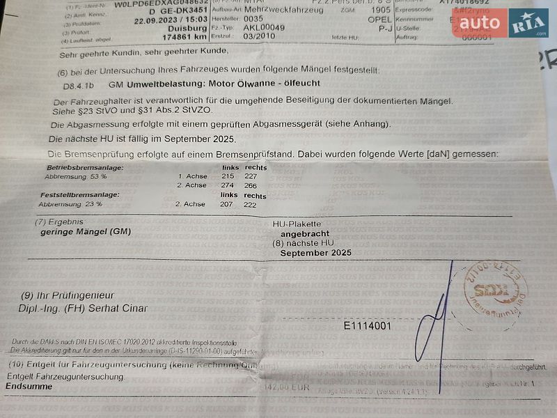 Хэтчбек Opel Astra 2010 в Луцке