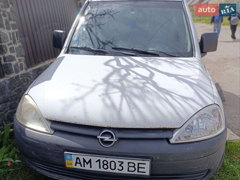 2006 Opel Combo, VIN W0L0XCF2563031221:plate — фото 1 (autoria)