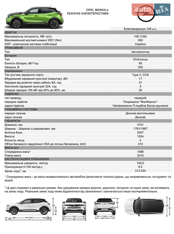 Внедорожник / Кроссовер Opel Mokka-e 2021 в Хмельницком документ 3 фото Внедорожник / Кроссовер Opel Mokka-e 2021 в Хмельницком документ