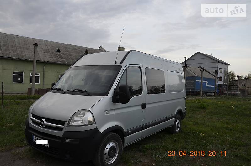 Минивэн Opel Movano 2007 в Черновцах