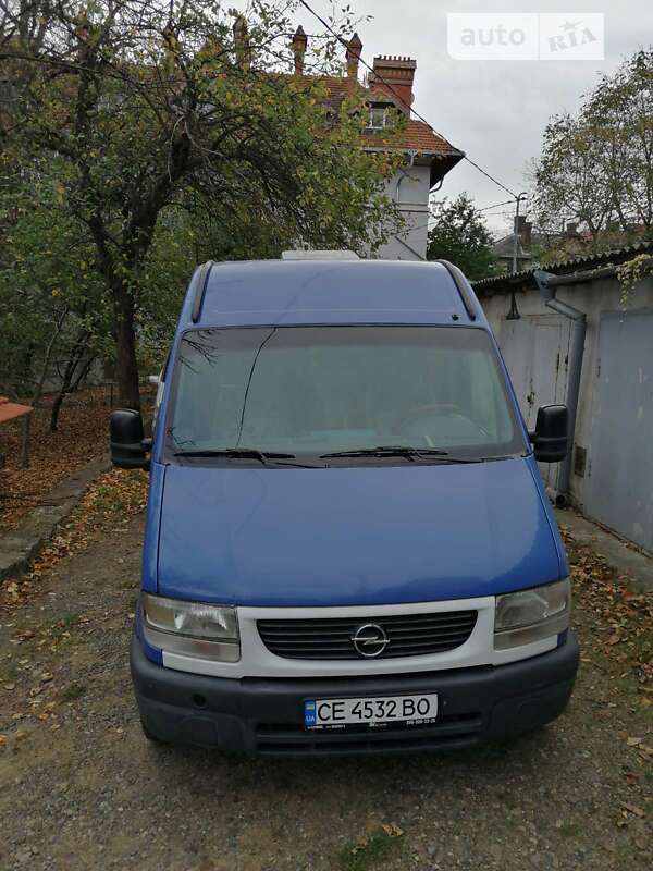 Микроавтобус Opel Movano 2001 в Черновцах