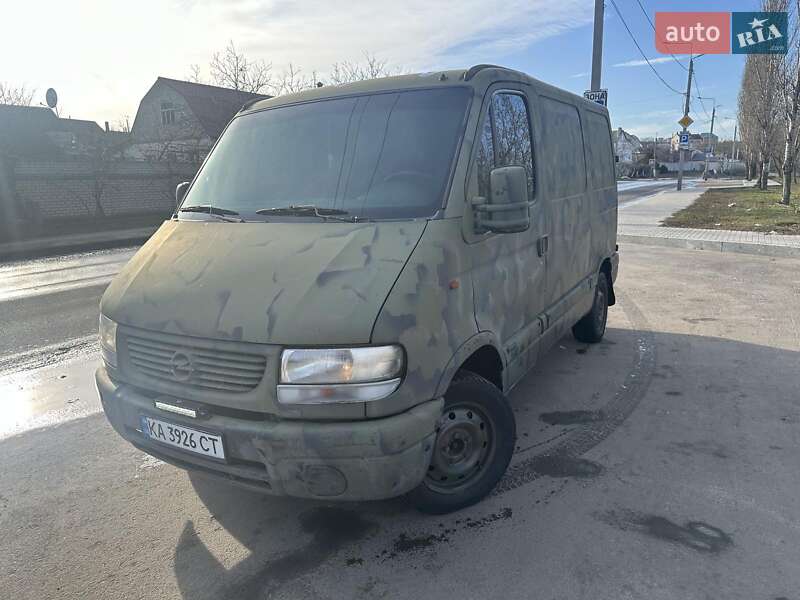 Вантажний фургон Opel Movano 2001 в Миколаєві