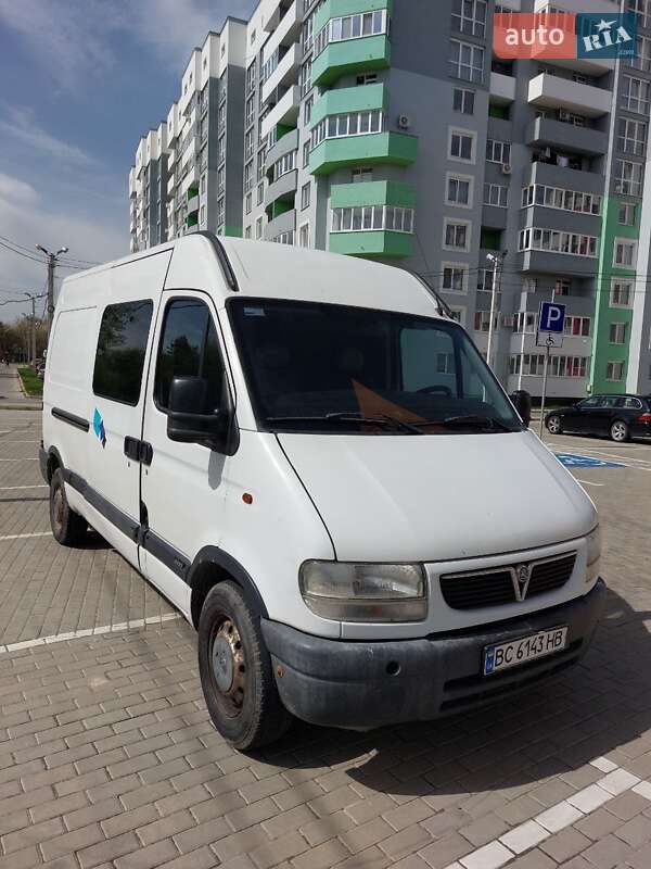 Грузовой фургон Opel Movano 2002 в Львове