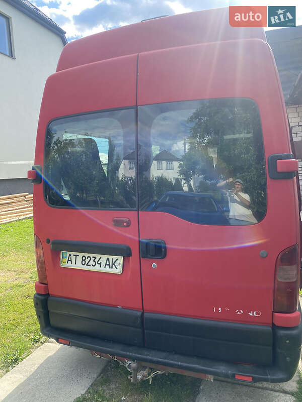 Микроавтобус Opel Movano 2001 в Жидачове