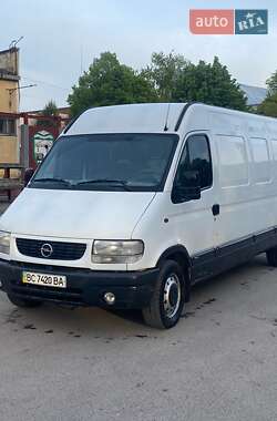 Грузовой фургон Opel Movano 2002 в Львове