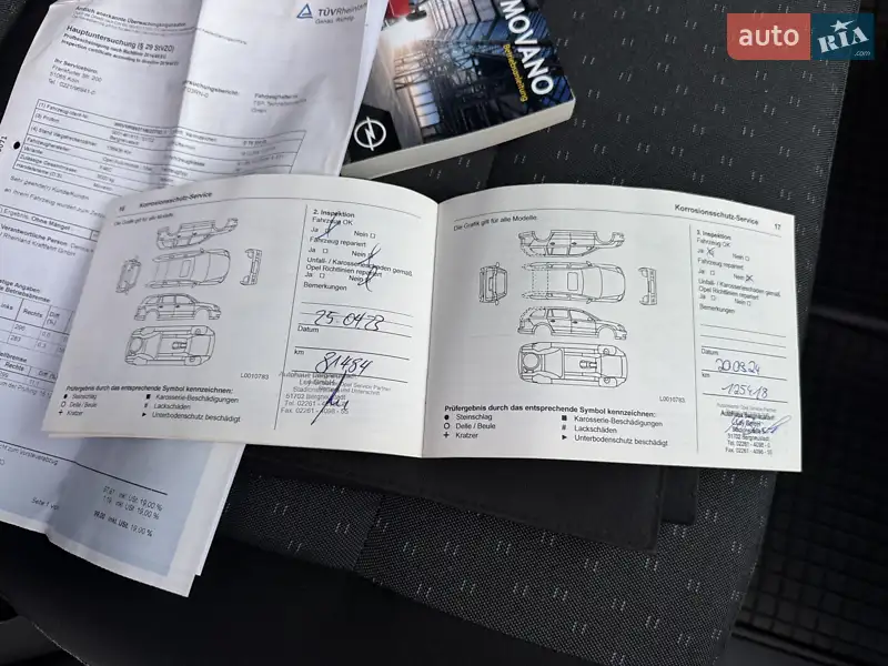 Грузовой фургон Opel Movano 2020 в Луцке документ