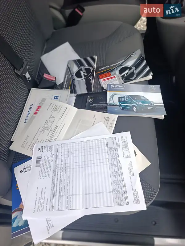 Минивэн Opel Vivaro 2013 в Коломые документ 2 фото Минивэн Opel Vivaro 2013 в Коломые документ