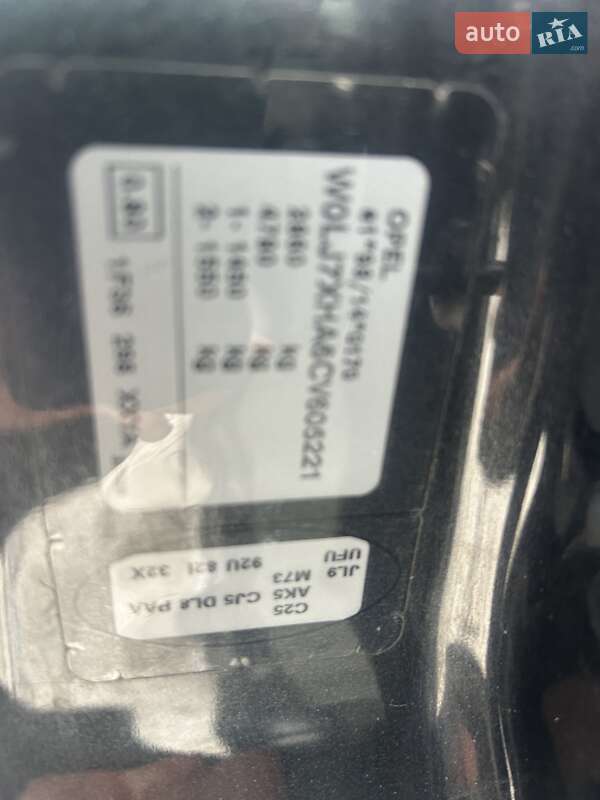 Минивэн Opel Vivaro 2011 в Луцке