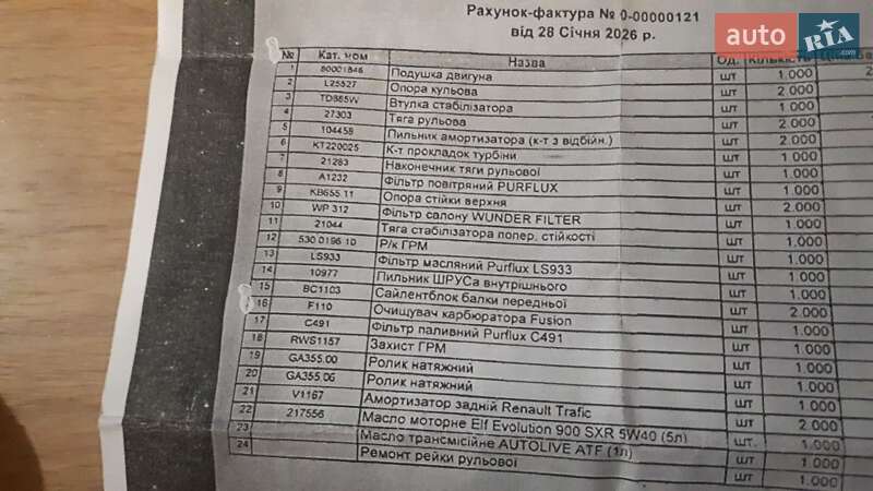 Минивэн Opel Vivaro 2004 в Хмельницком