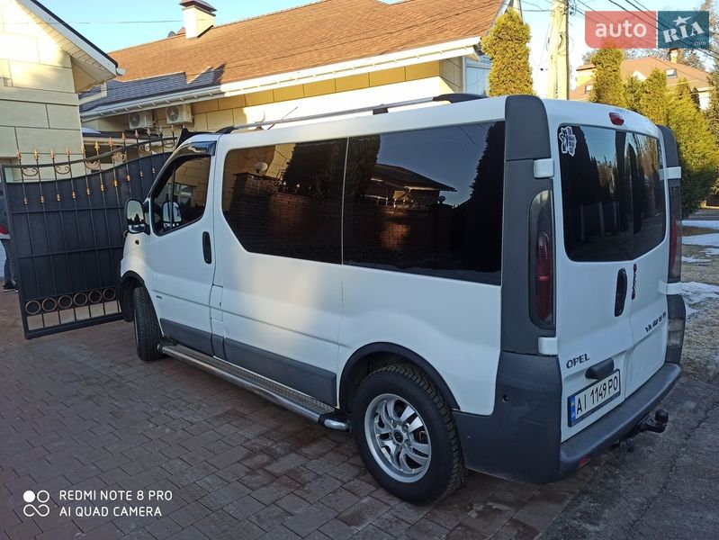 Минивэн Opel Vivaro 2001 в Киеве