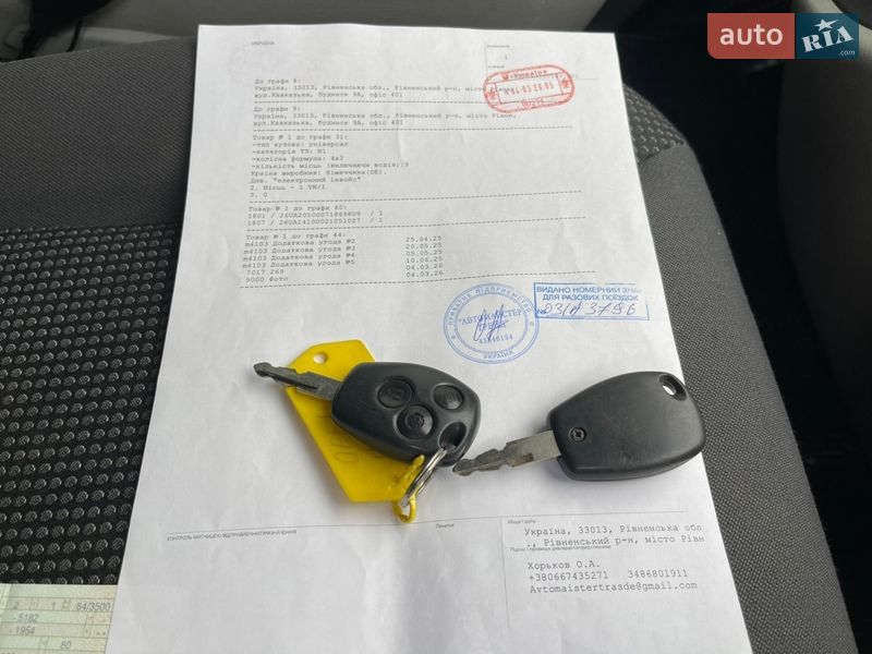 Минивэн Opel Vivaro 2013 в Ковеле