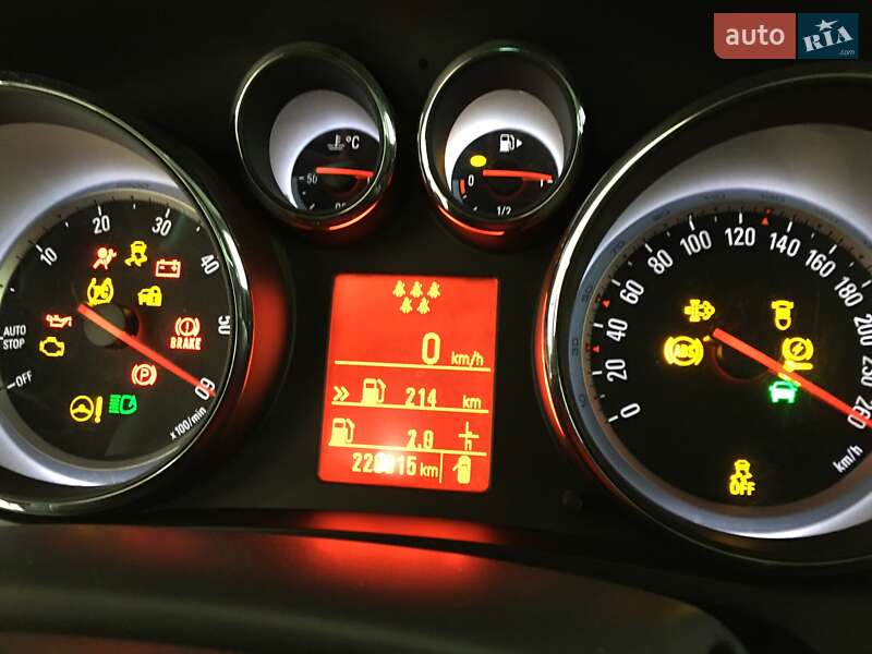 Мінівен Opel Zafira Tourer 2012 в Зборові