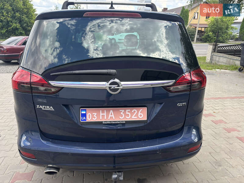 Мінівен Opel Zafira Tourer 2012 в Луцьку фото 6 Мінівен Opel Zafira Tourer 2012 в Луцьку