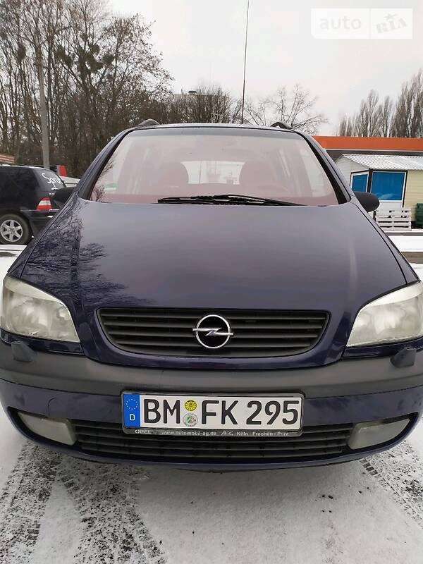 Минивэн Opel Zafira 2001 в Виннице