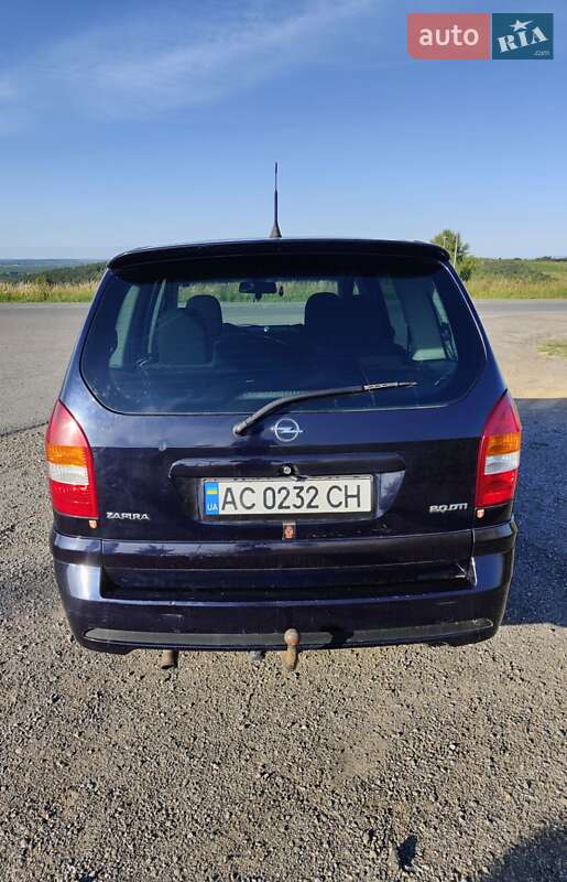 Минивэн Opel Zafira 2003 в Львове